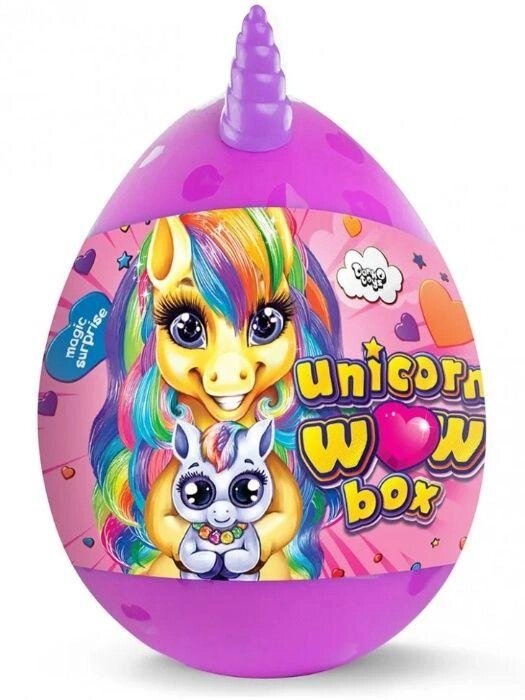 Яйце сюрприз Поні Danko Toys Unicorn WOW BOX 20 сюрпризів ЛЬВІВ від компанії Premium - фото 1