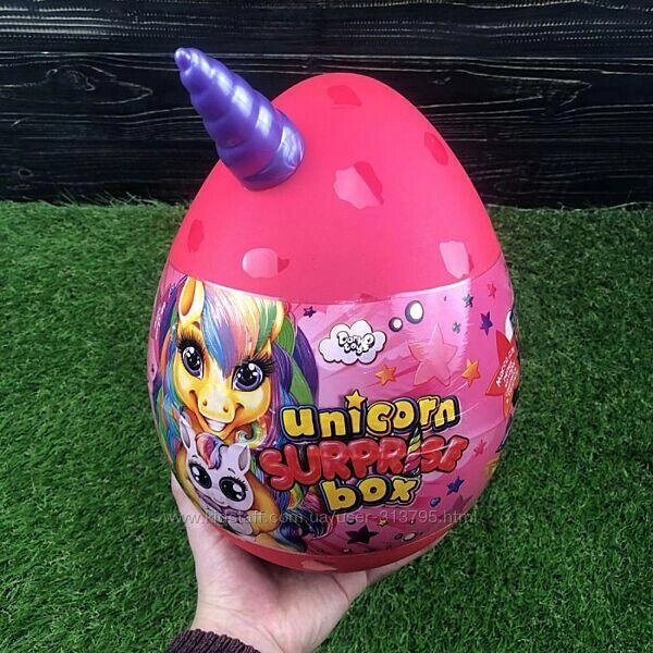 Яйце яйцо сюрприз Поні Единорог UNICORN SURPRISE BOX від компанії Premium - фото 1