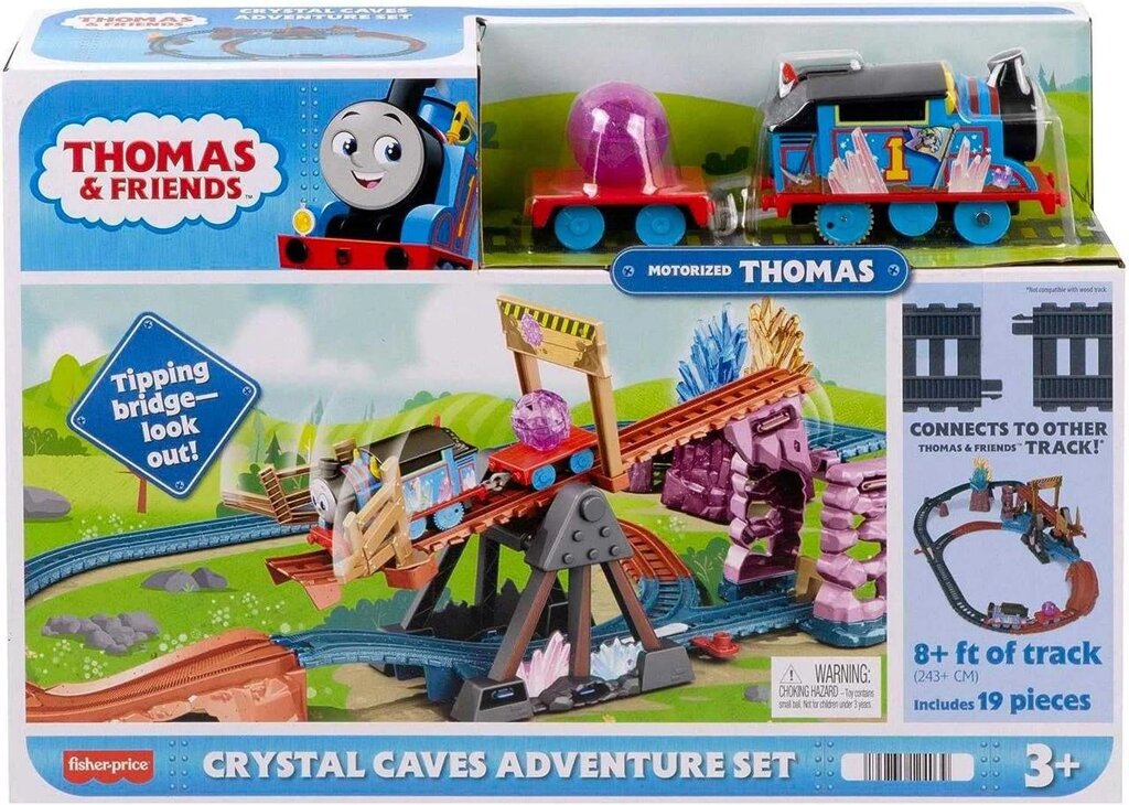 Залізниця Thomas &amp, Friends Пригоди в кришталевій печері. Томас і друзі від компанії Premium - фото 1