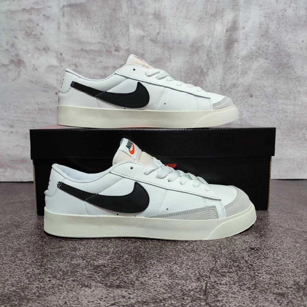 Жіночі кросівки Nike Blazer low від компанії Premium - фото 1