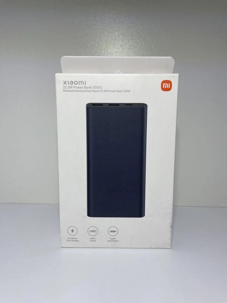 Зовнішній акумулятор, павербанк Xiaomi Power Bank 3 10000 мАг 22,5 Вт від компанії Premium - фото 1