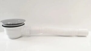 Сифон "OLi" для душових піддонів 1 1/2х85, h-65, D116 з гнучкою трубою 40х50 (GD-12)