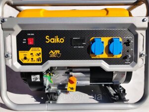 Бензиновий Генератор електростанція Saiko SK2700 із ручним запуском із потужністю двигуна 3,0 кВт