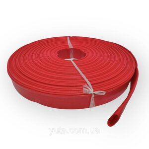 Шланг (рукав) для насоса 1 дюйм (25 мм) красного цвета (4 атм) 100 м.