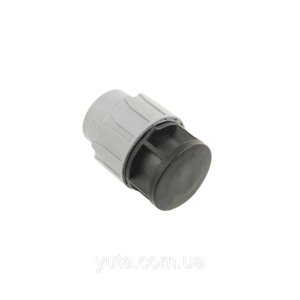 Заглушка затискна компресійна для пластикової труби ПНД COS (ЗЗ) 40