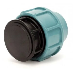 Заглушка затискна компресійна для пластикової труби ПНД Santehplast (ЗЗ) 50
