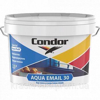 Акрилова декоративна емаль Condor Aqua Email 30 від компанії Фарби-Лаки - фото 1
