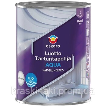 Eskaro Luotto Tartuntapohja Aqua адгезійна ґрунтовка 0,45л від компанії Фарби-Лаки - фото 1