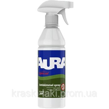 Засіб для знищення цвілі Aura Antiskimmel Spray від компанії Фарби-Лаки - фото 1