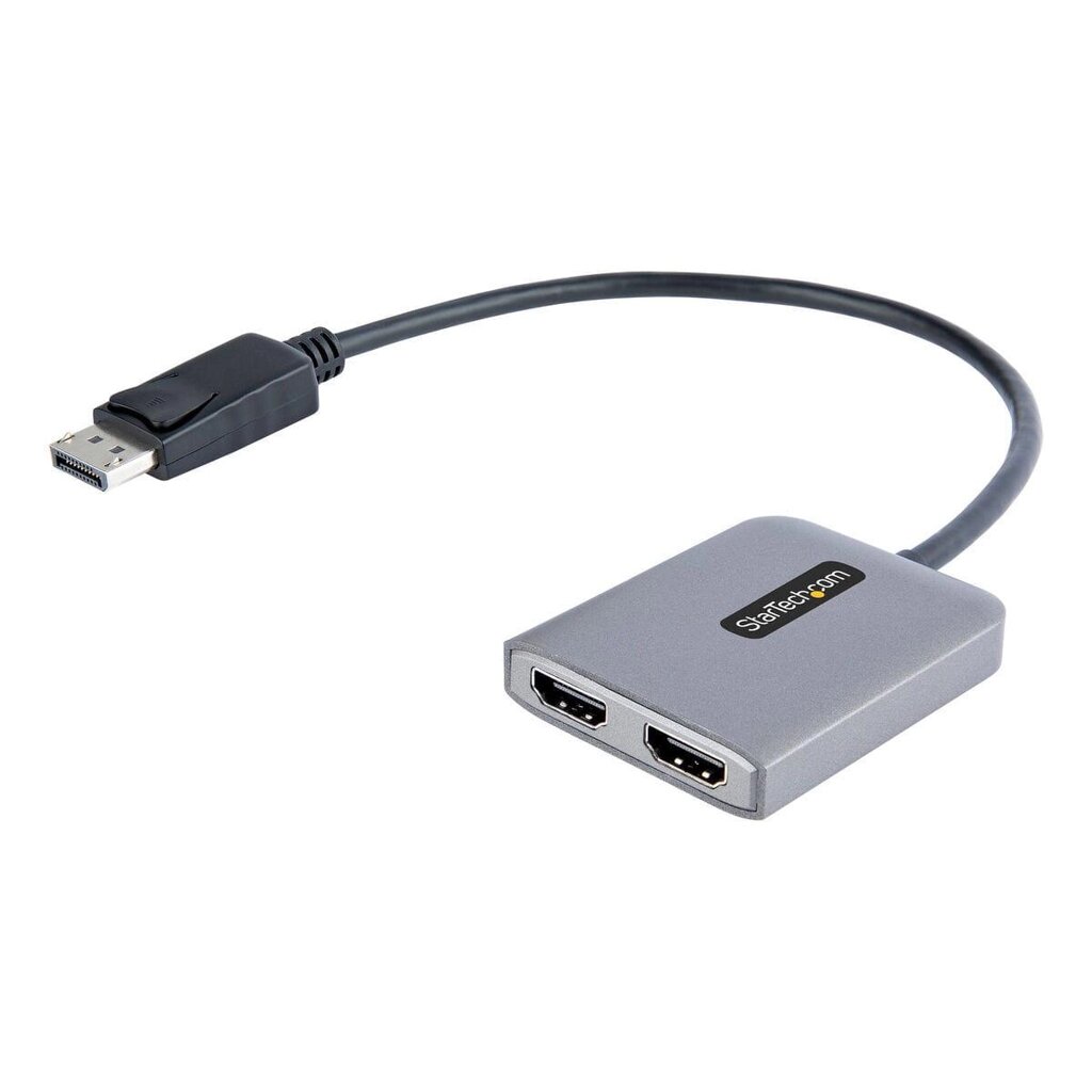 Адаптер Displayport-HDMI Startech Mst14Dp122Hd Сірий 4K Чорний Чорний/Сірий від компанії Euromarka - фото 1