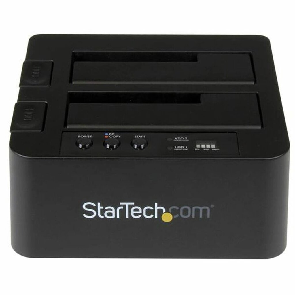 Адаптер для жорсткого диска Startech Sdock2U313R, 10 Гбіт/с, чорний від компанії Euromarka - фото 1