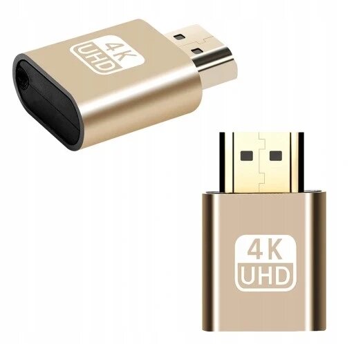 Адаптер HDMI Емулятор фіктивного монітора 4k Aptel AK53C від компанії Euromarka - фото 1