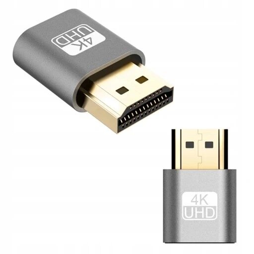 Адаптер HDMI Емулятор фіктивного монітора 4k Aptel AK53D від компанії Euromarka - фото 1