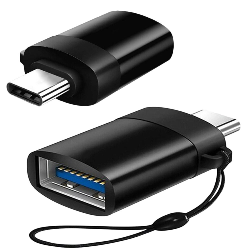 Адаптер USB-C на USB 3.0 OTG, твердий від компанії Euromarka - фото 1