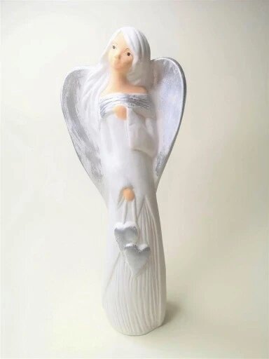 Ангел ангел гіпс ангел 36 см Статуетка Бренд Європи від компанії Euromarka - фото 1