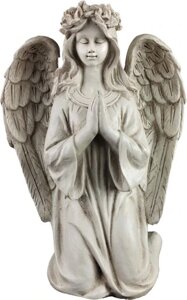 Ангел світиться ангел світлодіодний сонячний свічка великий 29см Статуетка Бренд Європи