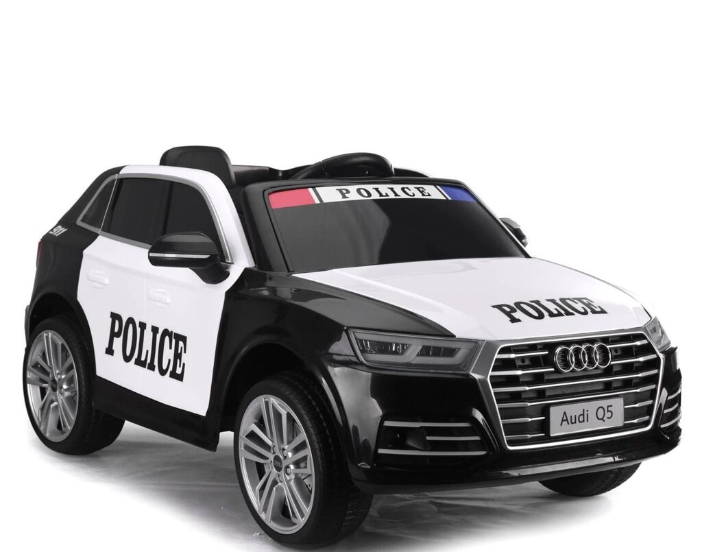 Audi Q5 Police, м'які колеса, м'яке сидіння, FM-радіо, Bluetooth — повна опція/S305 від компанії Euromarka - фото 1