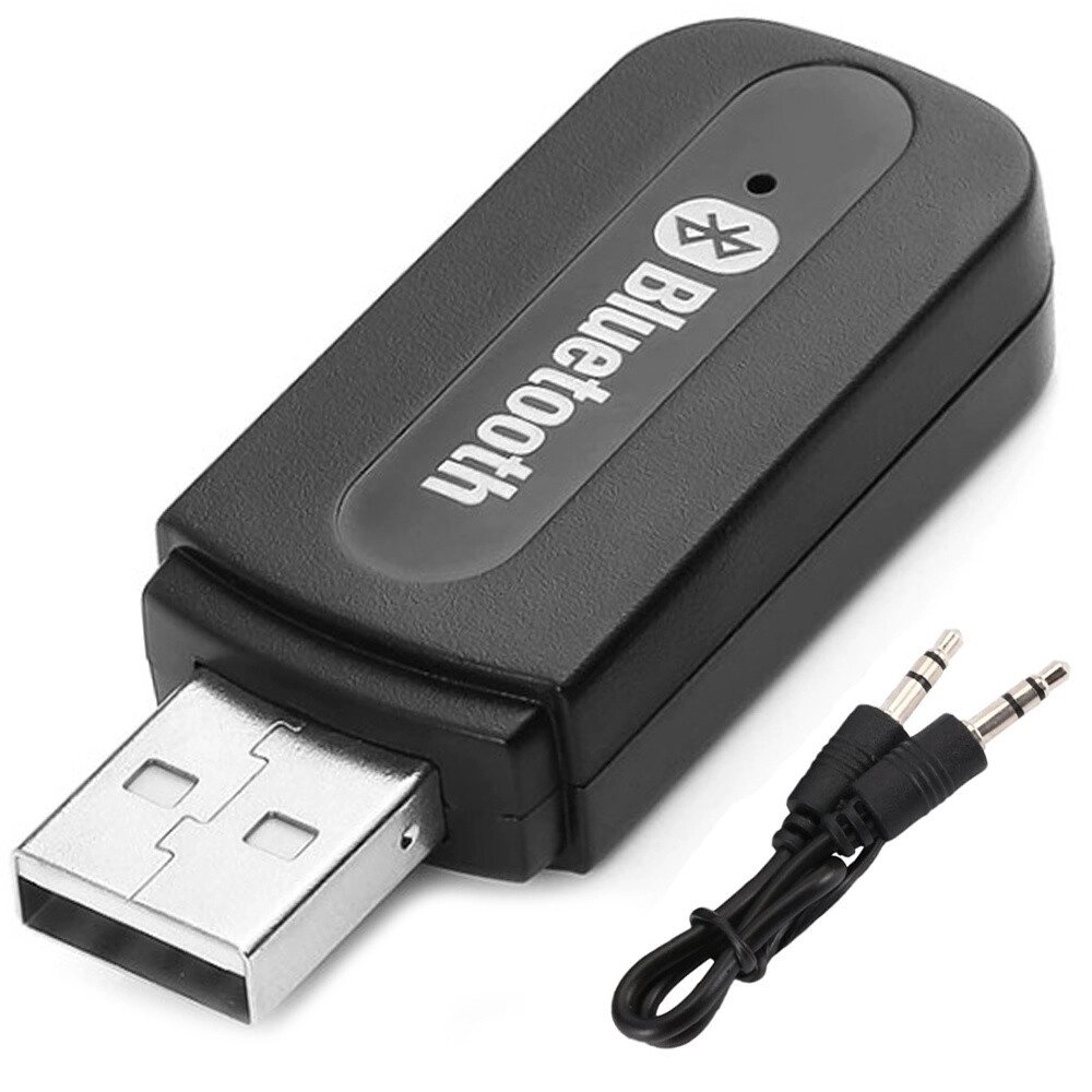 Аудіоприймач адаптер Bluetooth aux jack usb 6260 від компанії Euromarka - фото 1