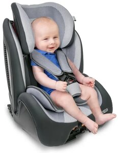 Автокрісло Ricokids Qway сіро-синє 9-36 кг ISOFIX