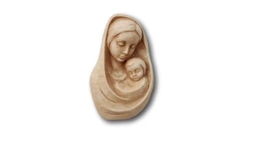 Барельєф Мері Божої Матері з дитиною Статуетка Бренд Європи від компанії Euromarka - фото 1
