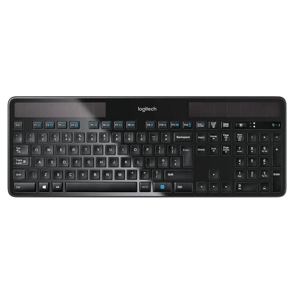 Бездротова клавіатура Logitech K750, чорна від компанії Euromarka - фото 1