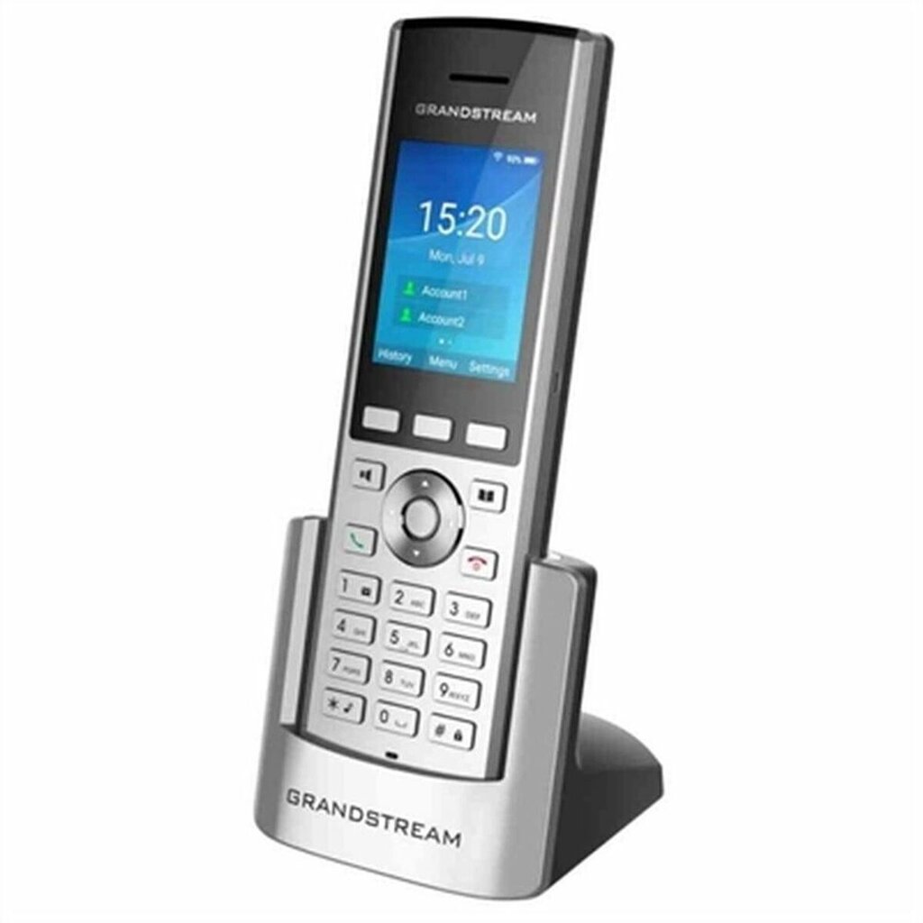 Бездротовий телефон Grandstream Wp820 чорний/сріблястий від компанії Euromarka - фото 1