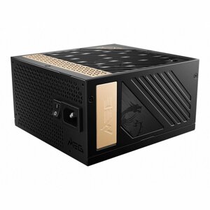 Блок живлення Msi Meg Ai1300P Pcie5 Black 130 Вт 1300 Вт 80 Plus Gold