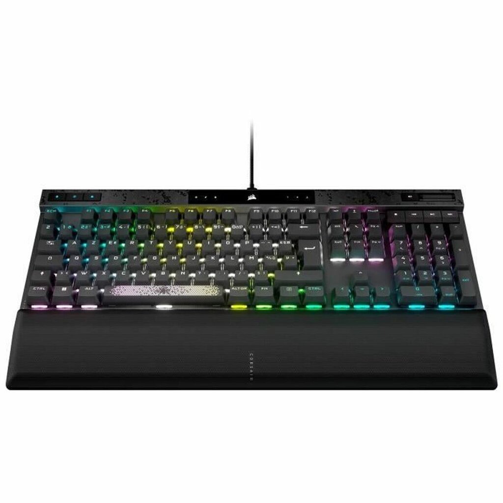 Bluetooth-клавіатура Corsair K70 Max RGB, чорний, сірий, французький Azerty від компанії Euromarka - фото 1