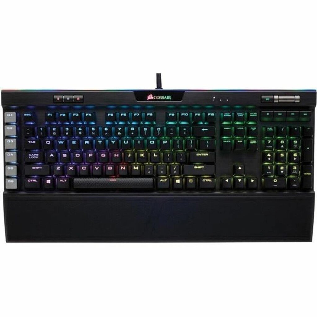 Bluetooth-клавіатура з підставкою для планшета Corsair K95 Rgb Platinum Black від компанії Euromarka - фото 1