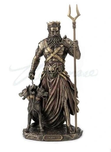 Бог Аїд з CEBERUS VERONESE WU77298A4 Статуетка Бренд Європи від компанії Euromarka - фото 1