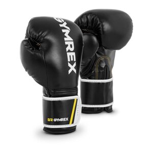 Бокс -рукавички - 10 унцій - чорний Gymrex (