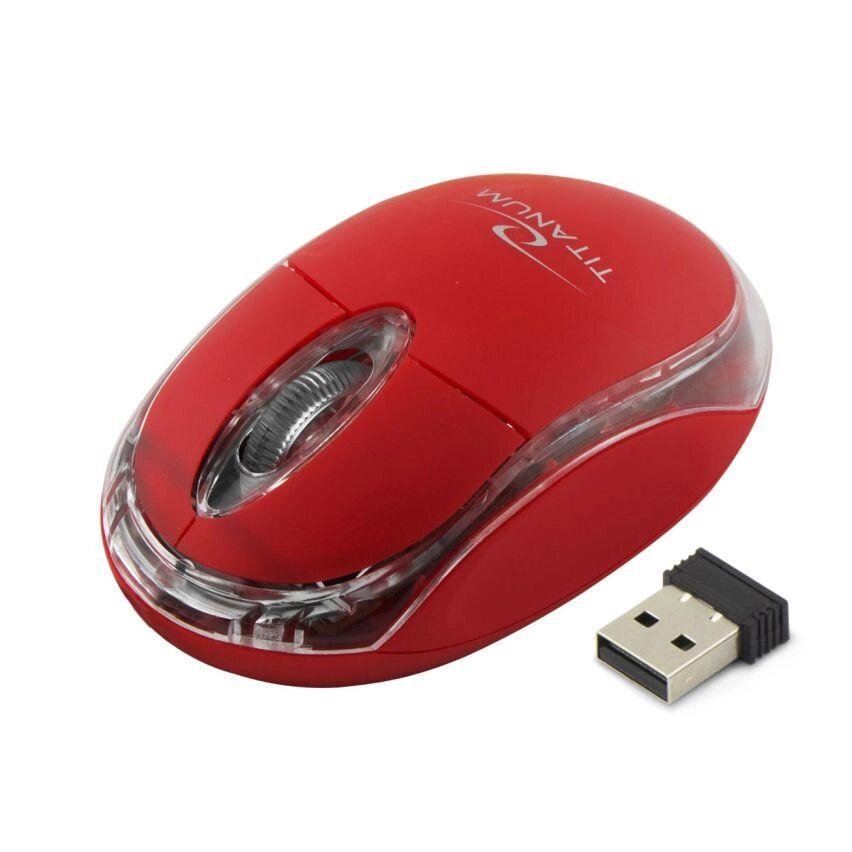 Condor titanum usb бездротова миша зелена ES509C від компанії Euromarka - фото 1