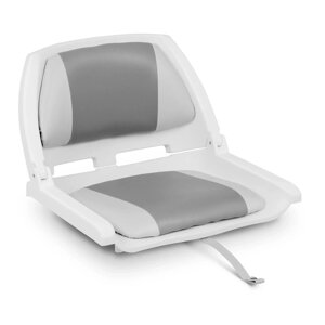 Łdź крісло - 45x51x38 см - білі та сірі MSW EX10061630 човни (