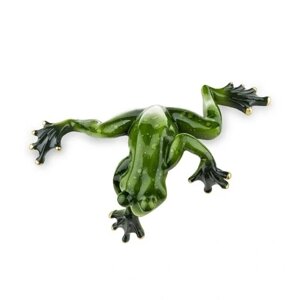 Декоративна статуетка зелена декоративна жаба жаби Статуетка Бренд Європи