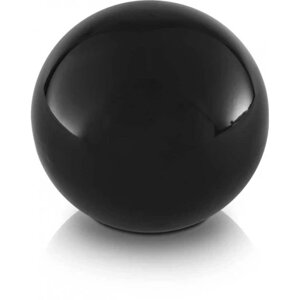 Декоративний куля чорна кераміка плоский снізу13 см Статуетка Бренд Європи