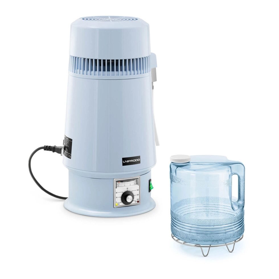 Дистиллятор воды - 4 л - контроль температуры Uniprodo (-) від компанії Euromarka - фото 1
