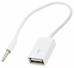 Додатковий мініджек 3,5 мм usb-адаптер AK290