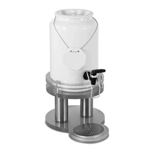 Диспензатор молока - нержавіюча сталь, акрилова, порцеляна - 4 L APS EX10410007 дозатори для напоїв (