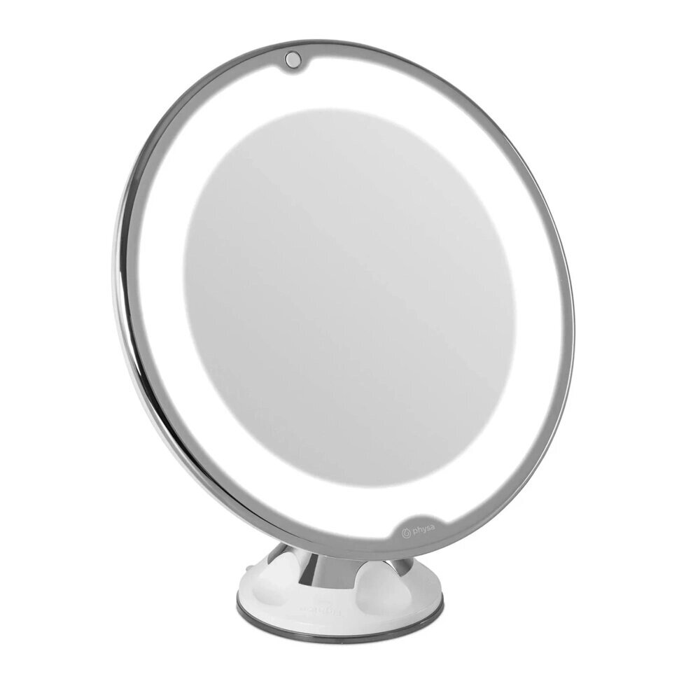Дзеркало макіяжу - світлодіода - Ø20,5 см - збільшення 10x physa EX10040359 косметичні дзеркала ( -) від компанії Euromarka - фото 1