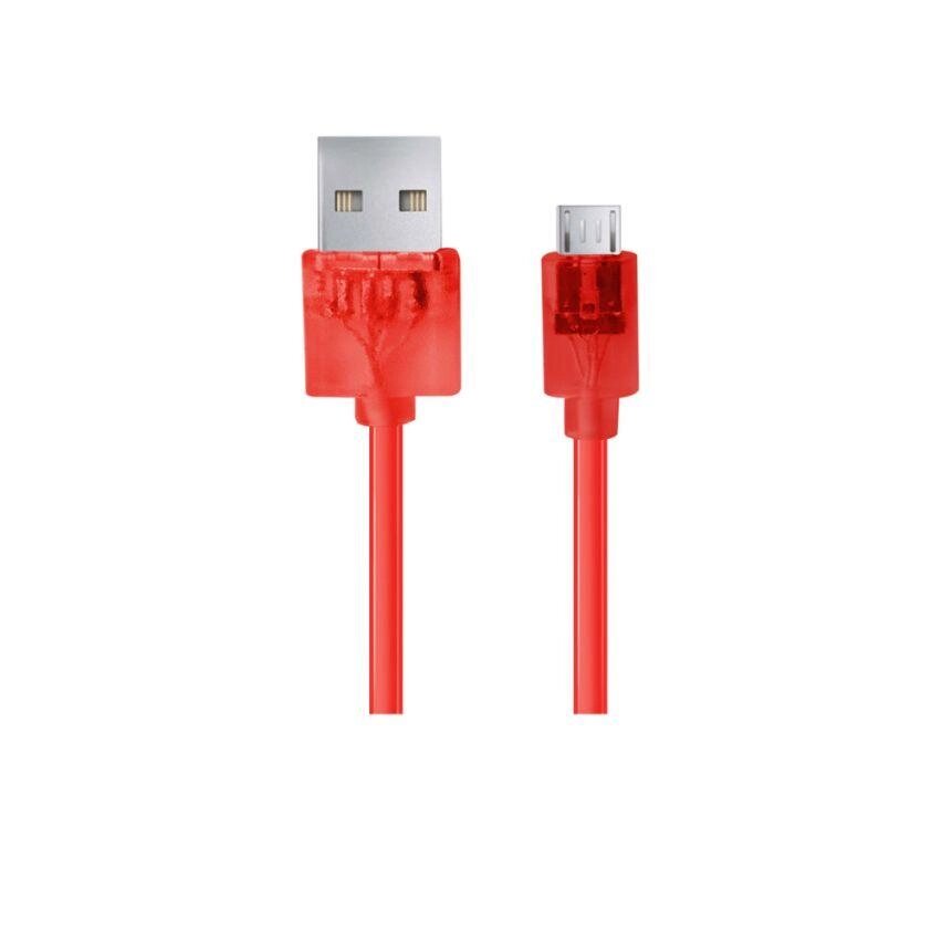 Esperanza кабель micro usb 2.0 a-b m / m 1.5 m чорний прозорий EB184R від компанії Euromarka - фото 1