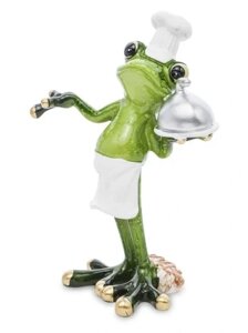 Figurine жаба шеф-кухар висотою висота 15 см Статуетка Бренд Європи