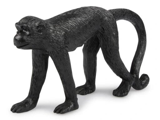Figurine мавпа прикраси. Пластиковий чорний 12x7см Статуетка Бренд Європи від компанії Euromarka - фото 1