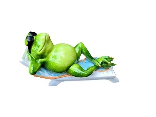 Figurine жаба на солярії Статуетка Бренд Європи від компанії Euromarka - фото 1