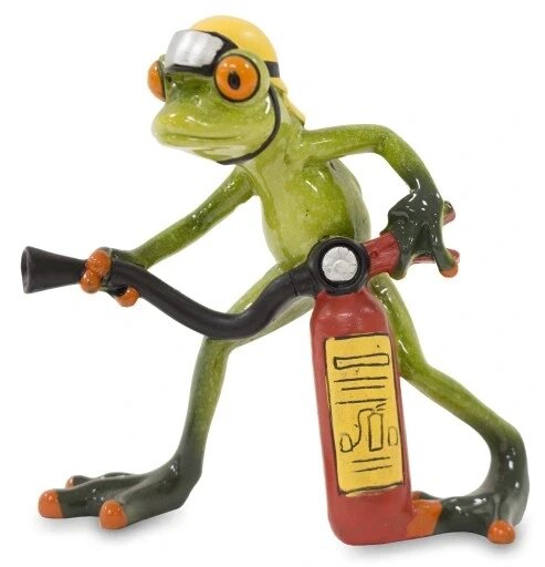 Figurine жаба пожежний Art-Pol Ceramic 14x14x6 см Статуетка Бренд Європи від компанії Euromarka - фото 1