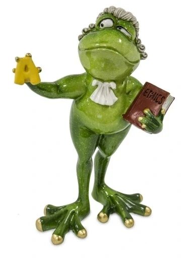 Figurine жаба прикраси кераміки суддя Статуетка Бренд Європи від компанії Euromarka - фото 1