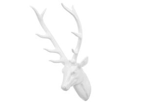 Функція стіни голова оленів білий олень Статуетка Бренд Європи