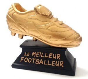 Футбол футбол золота кераміка 13 см Статуетка Бренд Європи
