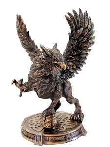 Грифф, лев з головою орла, міфічний художник статуетки Статуетка Бренд Європи