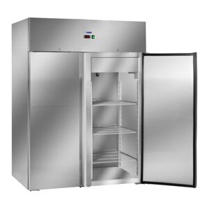 Холодильник - 1168 l - подвійні двері - нержавіюча сталь Royal Catering (