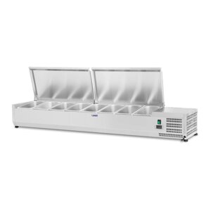 Холодильник - 160 x 33 cm - 7 x GN 1/4 Royal Catering (